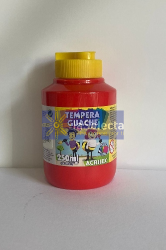 TEMPERA ROJO FUEGO 250 ML ACRILEX